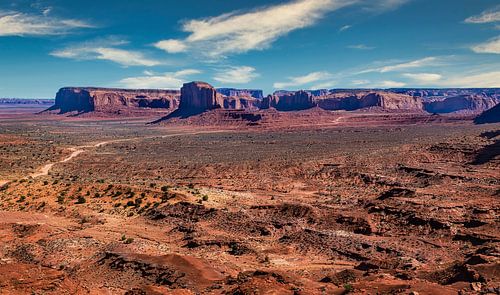 Monument Valley, Colorado Hochebene, Nordamerika von Rietje Bulthuis