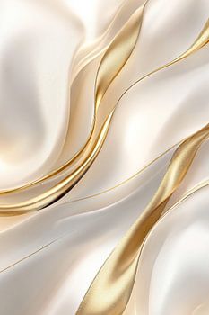 luxurious golden lines curves