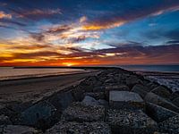 Brouwersdam sunset