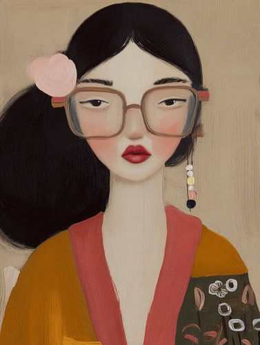 Bold Lips, Bigger Glasses