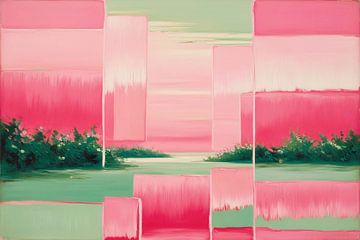 Dromerige abstracte natuurcompositie van Imperial Art House