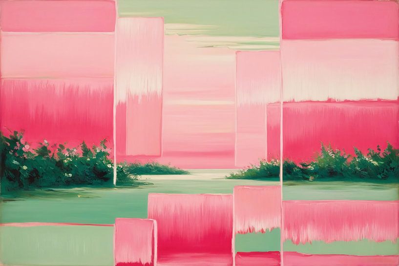 Dreamy abstract nature composition by Imperial Art House