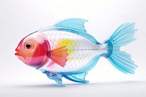 Poisson en plastique sur ARTemberaubend