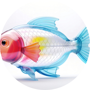 Plastic vis van ARTemberaubend