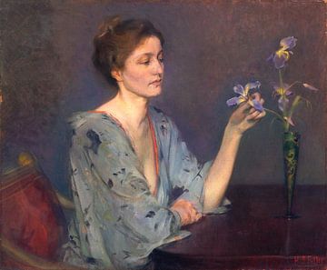 Henry Brown Fuller, Ebba Bohm, ca. 1905 van Atelier Liesjes
