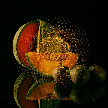 Fruits d'été colorés sur Monique van Velzen