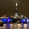 Southwark Brug en de Shard in London van Jan Kranendonk