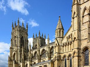 Detail am York Minster sur Gisela Scheffbuch