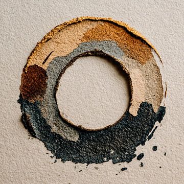 Weathered Zen Ring by Nomo.Art