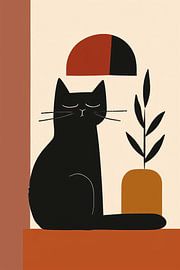 cat boho by Imperial Art House