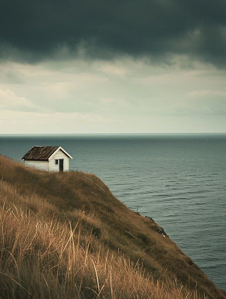 Herfstlandschap van fernlichtsicht