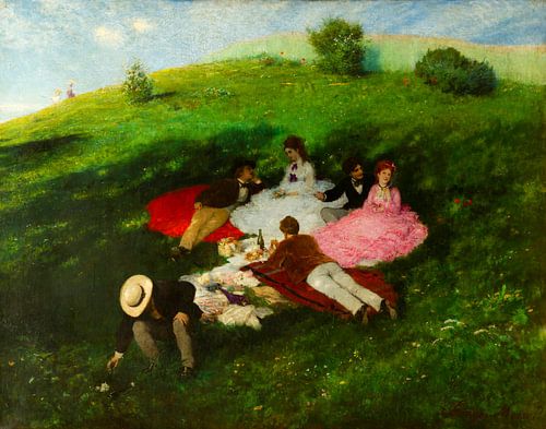 Picknick in mei, Pál Szinyei Merse