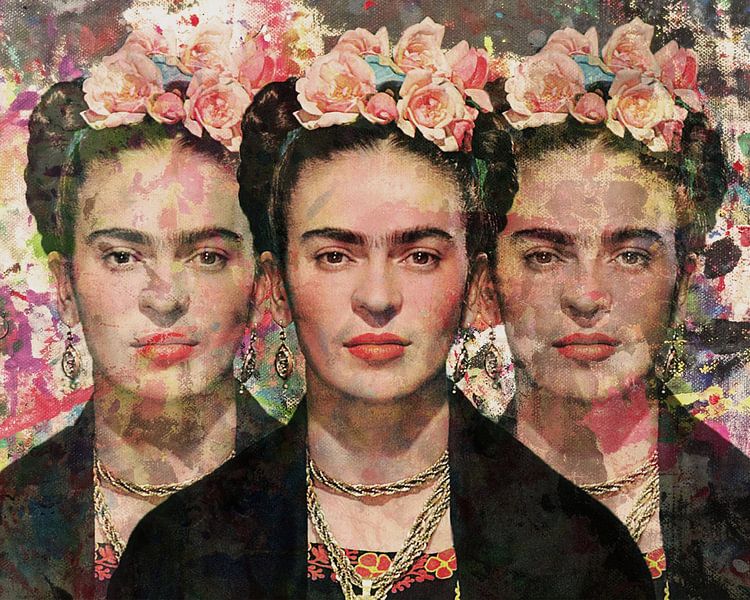 Frida Kahlo by Maaike Wycisk