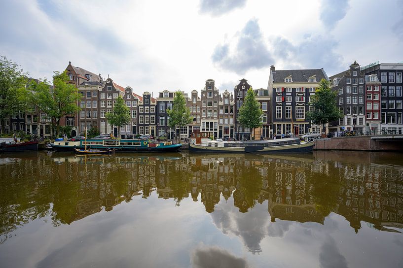 Singel nos. 63 to 83 Amsterdam by Peter Bartelings