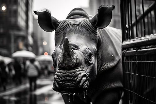 Animal life in the city