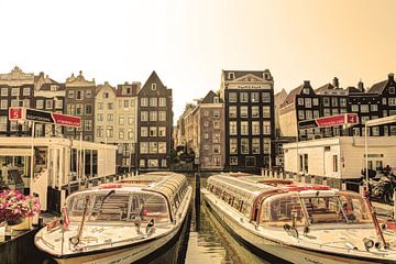 Inner city of Amsterdam Netherlands Old