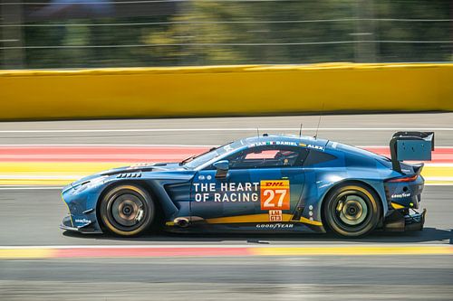 Aston Martin Vantage GT3 op Spa Francorchamps