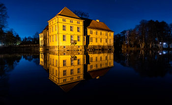 Miroir d'eau du château de Strünkede Herne