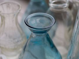 Blauwe Fles von Jantien van Dam