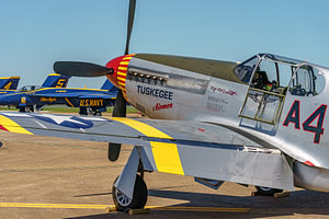 North American P-51 C Mustang der Tuskegee Airmen.