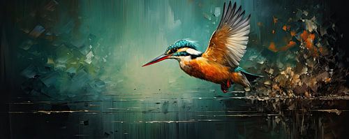 Painting Kingfishers