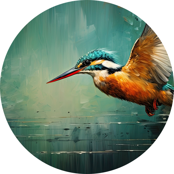 IJsvogel van Blikvanger Schilderijen