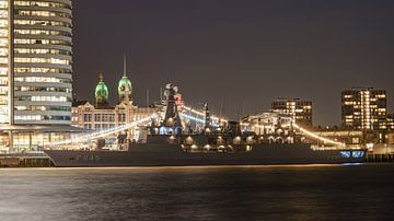 Navires de la marine turque en visite à Rotterdam.