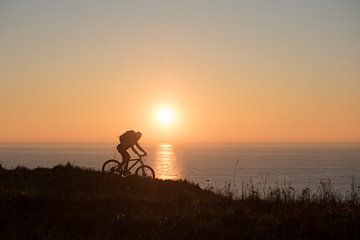 Bike at sea van Ruben Dario