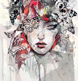 butterfly by Giulio Iurissevich