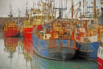 De haven van Þorlákshöfn, IJsland van Frans Blok - foto's, kunst en andere wanddecoratie