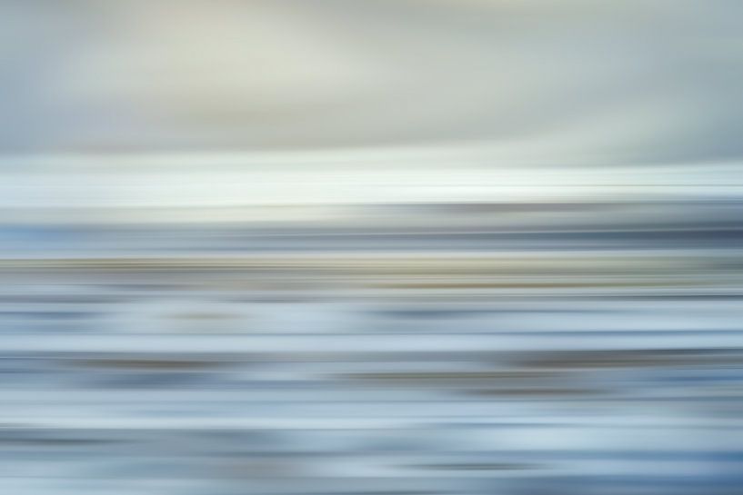 Fantasie landschap: zeezicht van Connie Posthuma