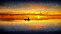 Soleil et bateau