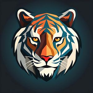 Vektorbild Tiger