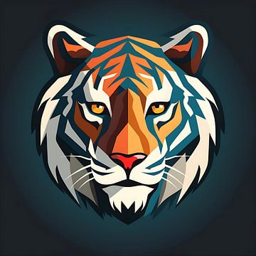 Image vectorielle Tigre sur PixelPrestige