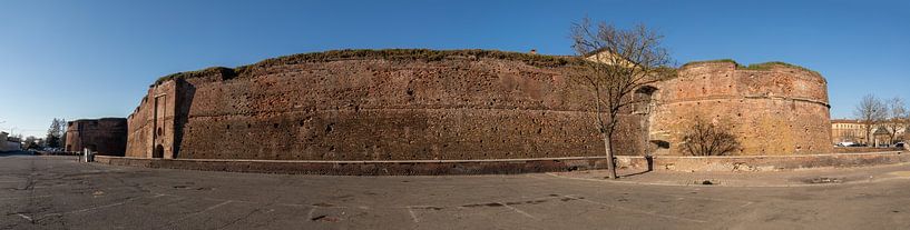 Panorma of castle / fortress of Casale Monferatto in Italy by Joost Adriaanse