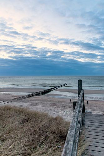 Zeeziekte dankzij zeezicht met duinen