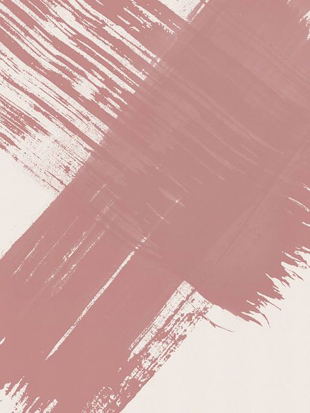 Strokes 13 | Dusty Rose op Neutral van Menega Sabidussi