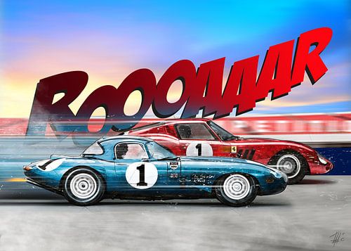 Ferrari 250GTO vs Jaguar E-Type