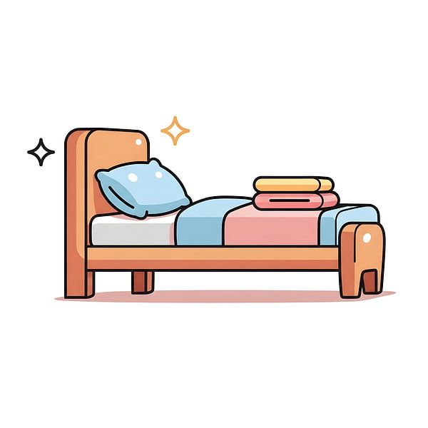 Ein gemütliches Bett von Regan Frederick