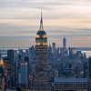Empire State Building et horizon de Manhattan sur Tim Vlielander