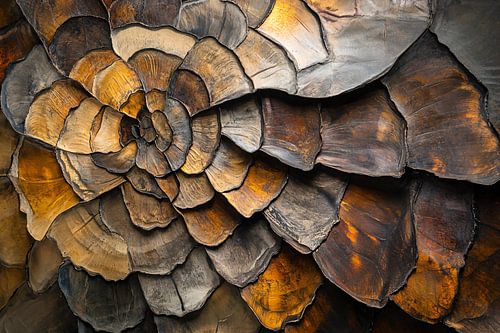 Textures abstraites de boucliers