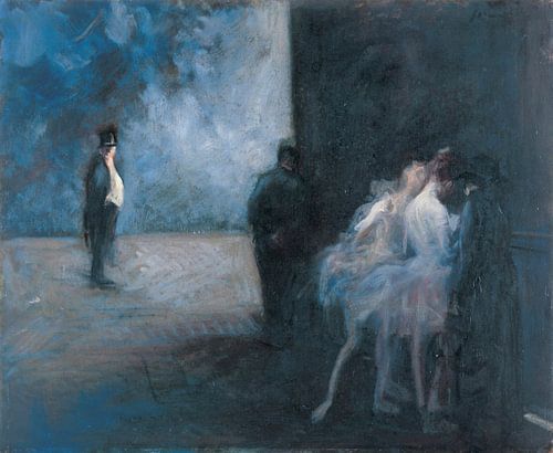 Backstage - Symfonie in Blauw, Jean-Louis Forain