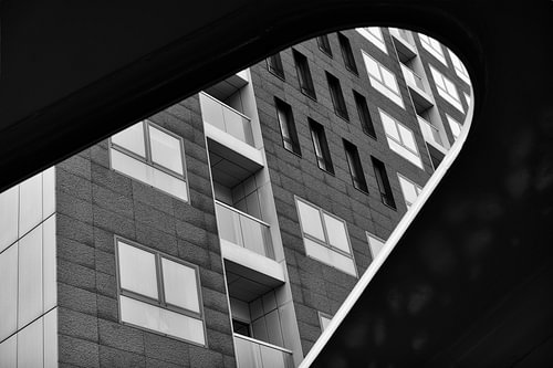 View through to residential flat