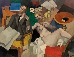 Roger de La Fresnaye - Married Life (Das Eheleben)