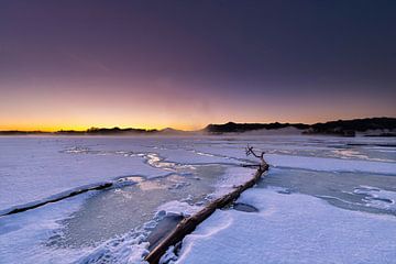 Eis und Schnee im Morgenlicht von Christina Bauer Photos