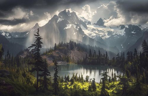 Magnificent Alpine landscape