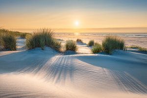 Witte strand op Terschelling.
