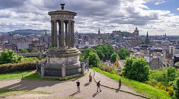 Calton Hill, Edinburgh, Schottland. von Jaap Bosma Fotografie