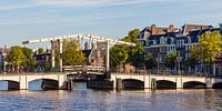 Magere Brug in de Oude Stad van Amsterdam