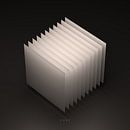 Corps géométrique : Cube (avec texte) par Jörg Hausmann Aperçu